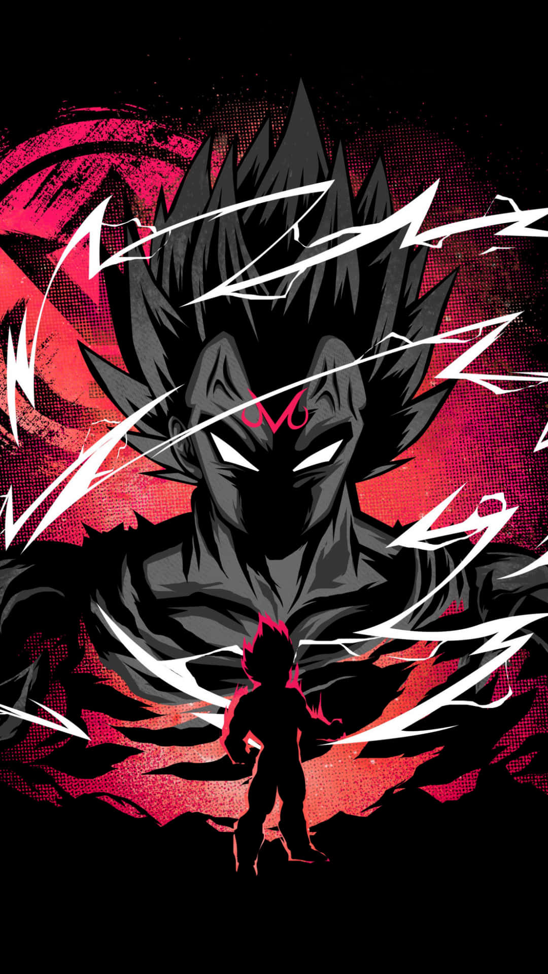 Powerful Protection Cool Vegeta Wallpaper