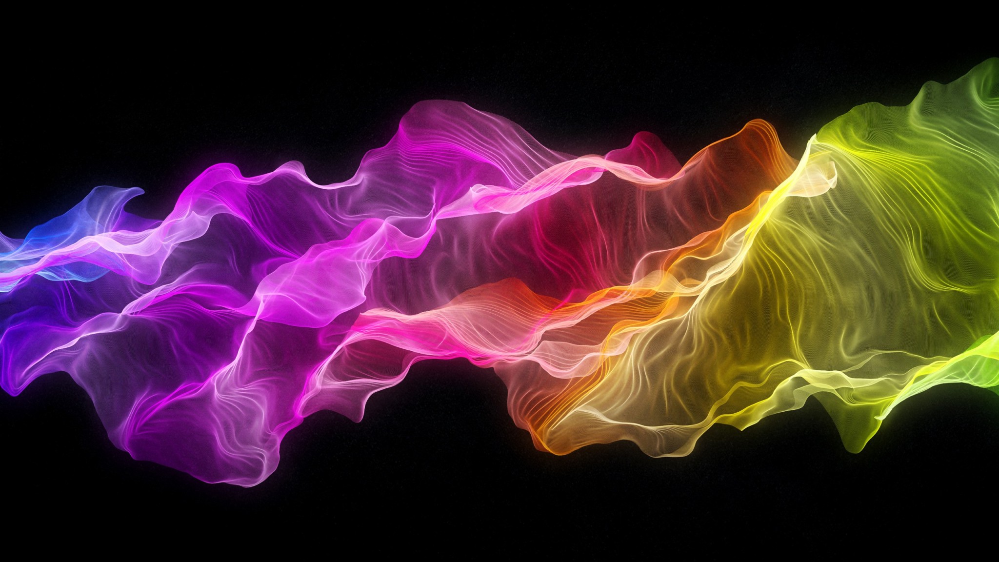 Colorful Flame Widescreen Wallpaper Wide