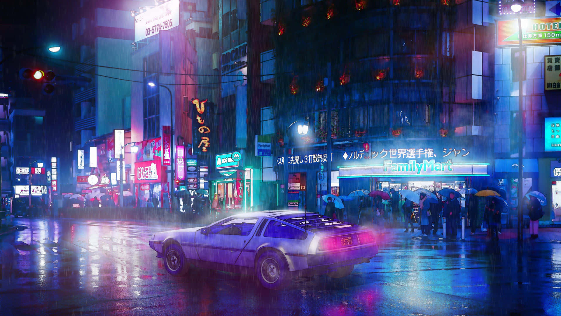 Japanese Neon Wallpaper