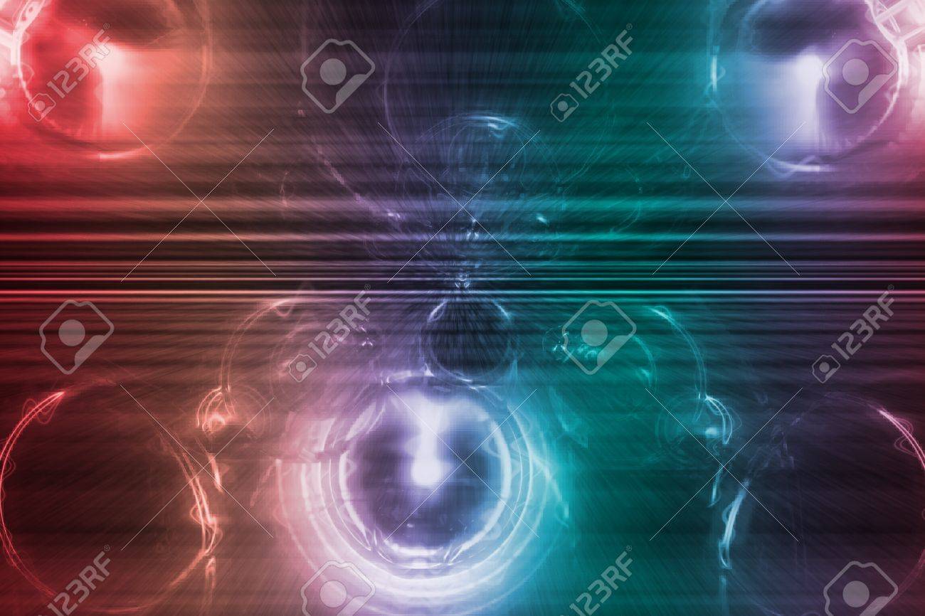 Blue Purple Cyberspace Business System Abstract Background