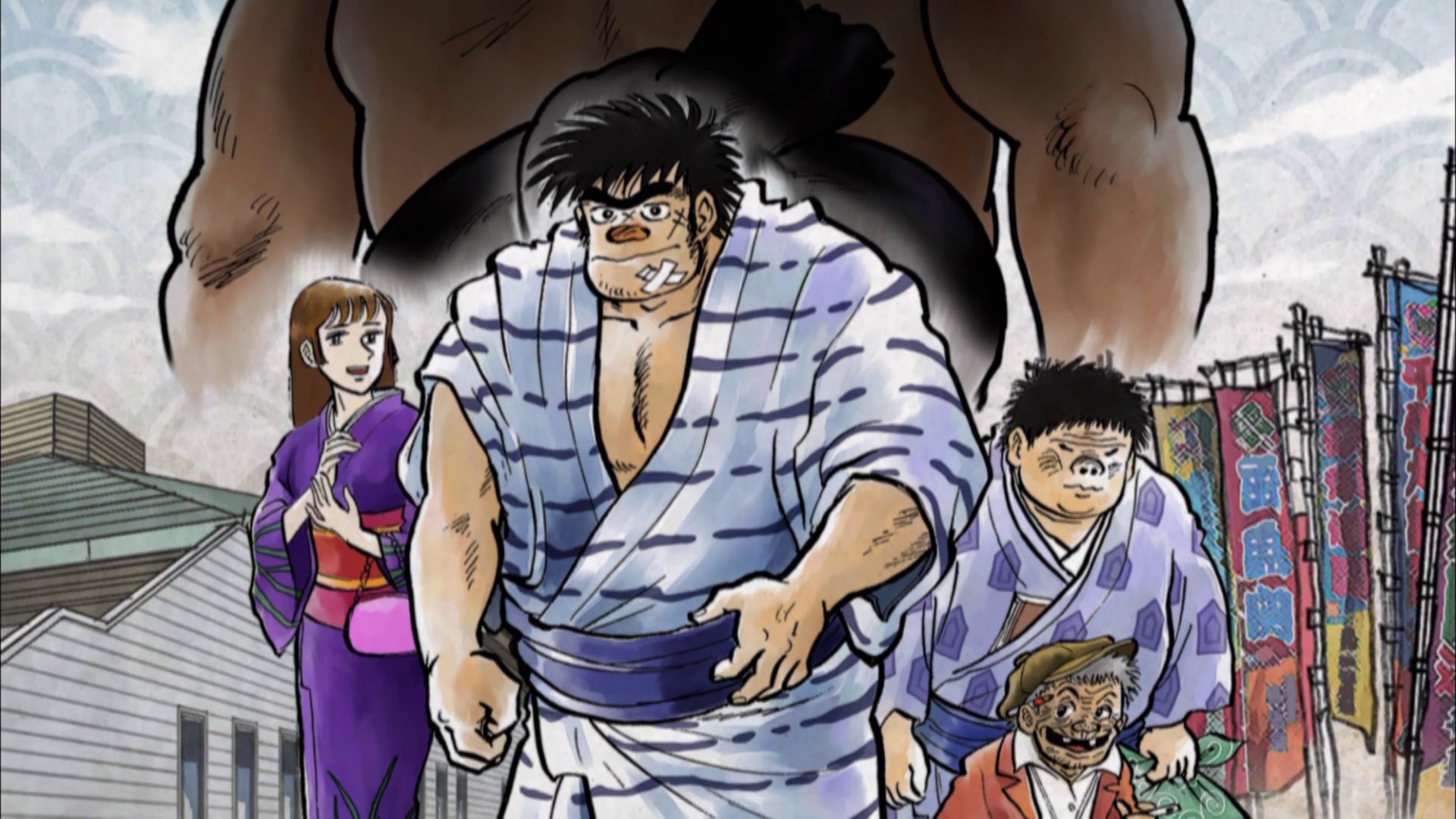 HD desktop wallpaper: Anime, Hinomaruzumou, Ushio Hinomaru, Hinomaru Sumo  download free picture #911297