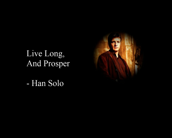 Star Trek Quotes Funny Firefly Wrong Han Solo Nathan Fillion Wallpaper
