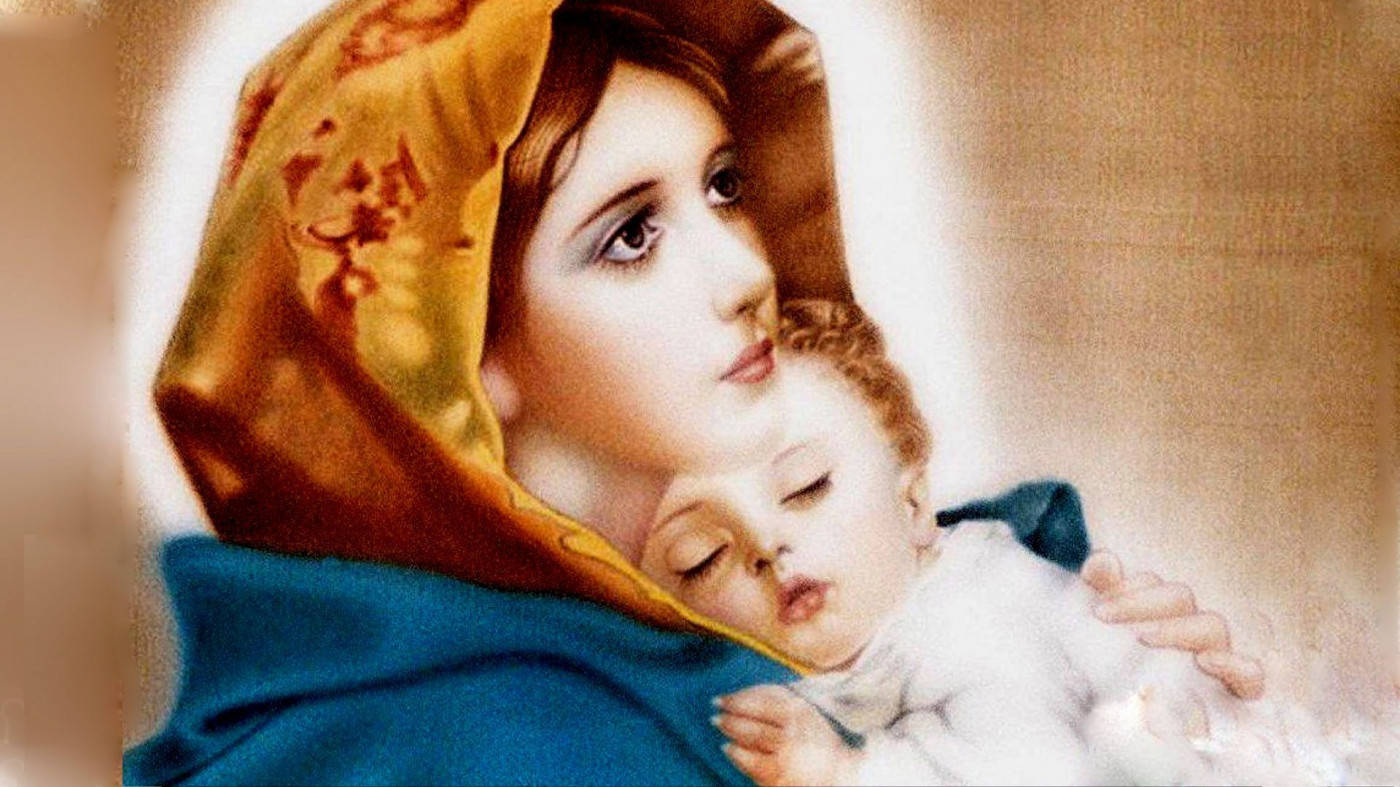 Mary And Jesus Wallpaper