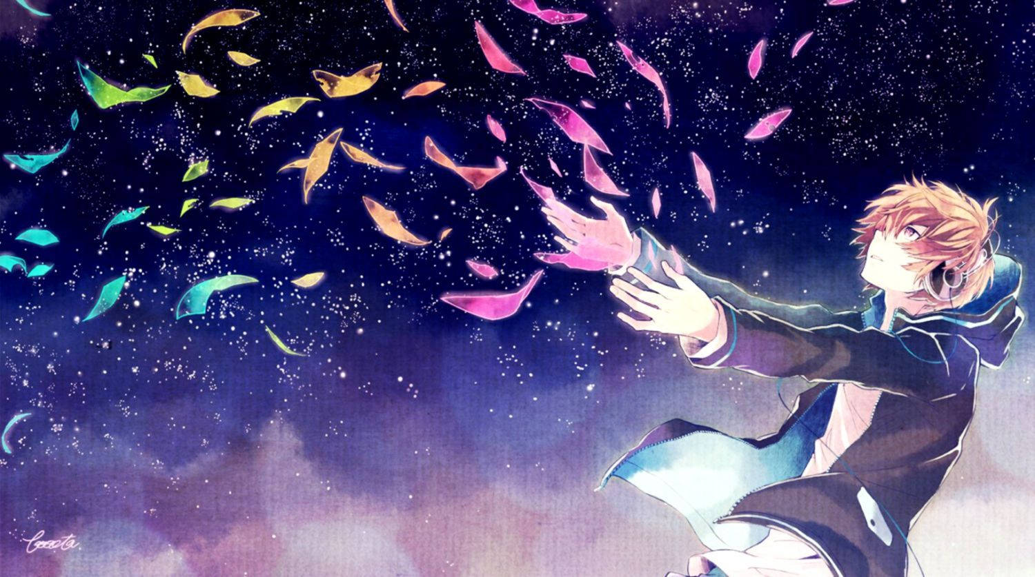 Anime Blue Boy Wallpaper