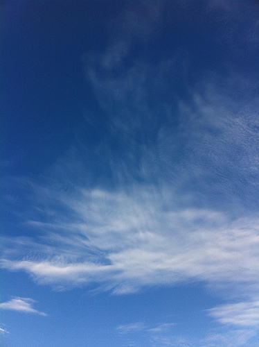 iPhone Wallpaper Blue Sky And Clouds Photo Sharing