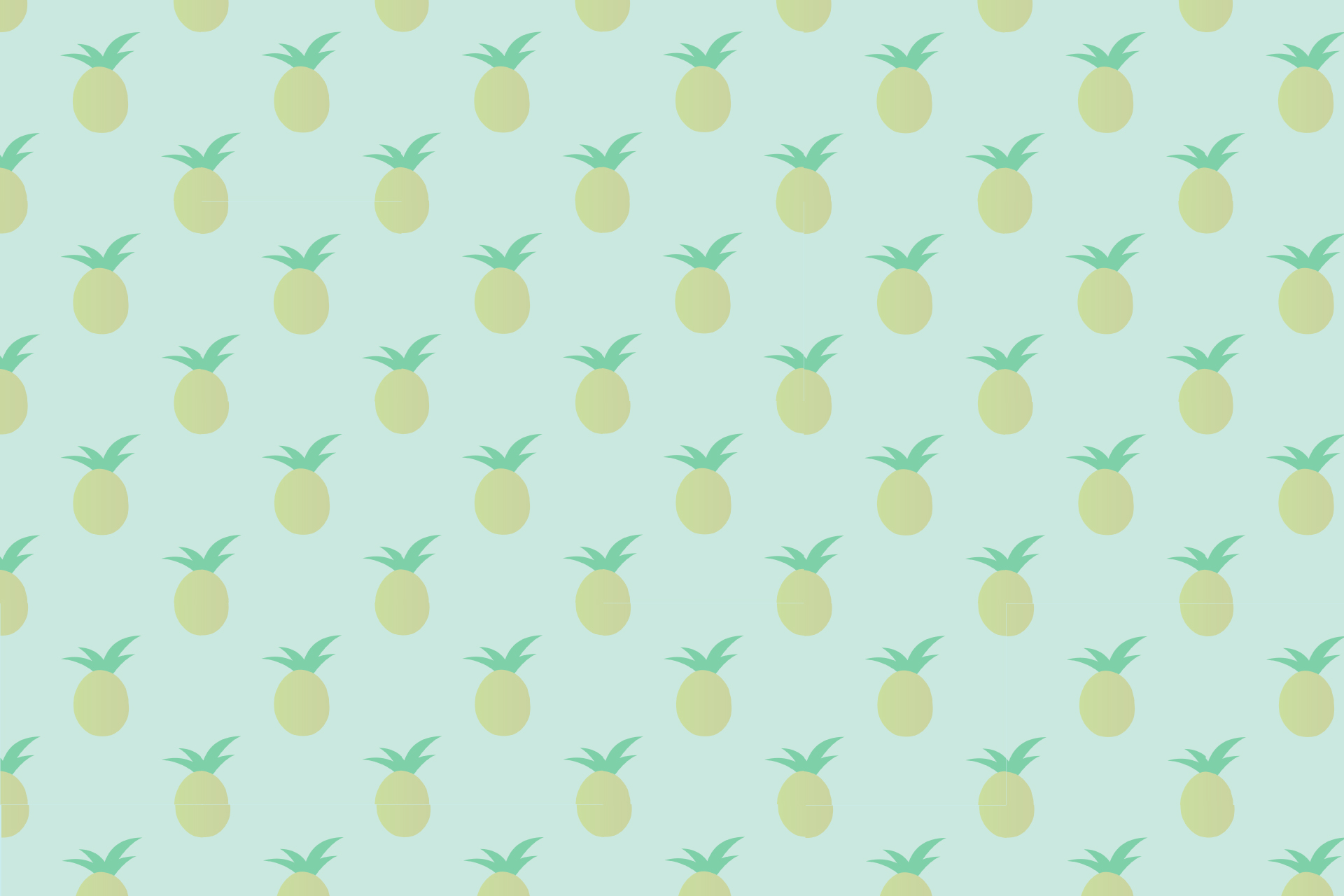 Pineapple Theme Slide Background Clipart Thehubpwoc