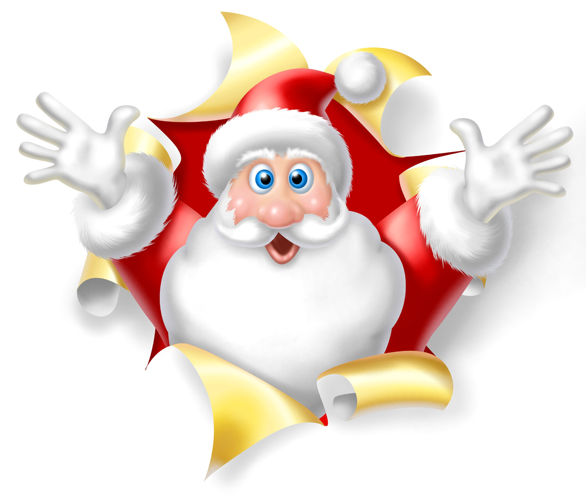 Qq Wallpaper Santa Claus Christmas