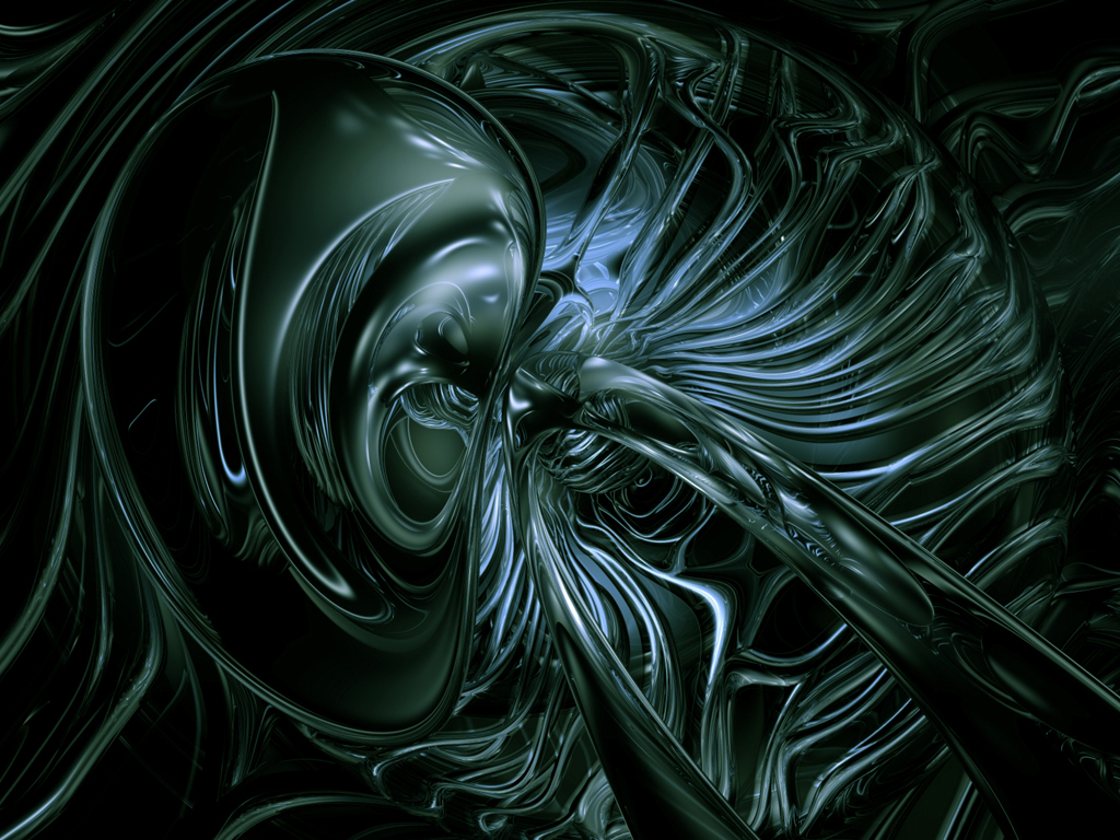 Alien Abstrato Papel De Parede Wallpaper