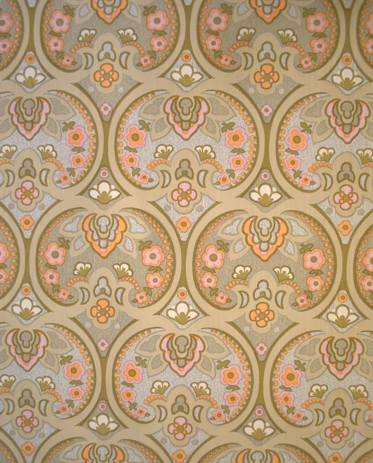 70s Wallpaper Print And Pattern