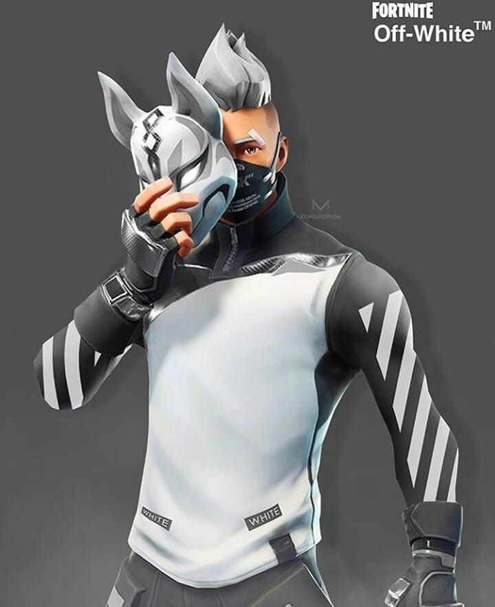 Drift In White Clothing Epic Games Fortnite Video Game