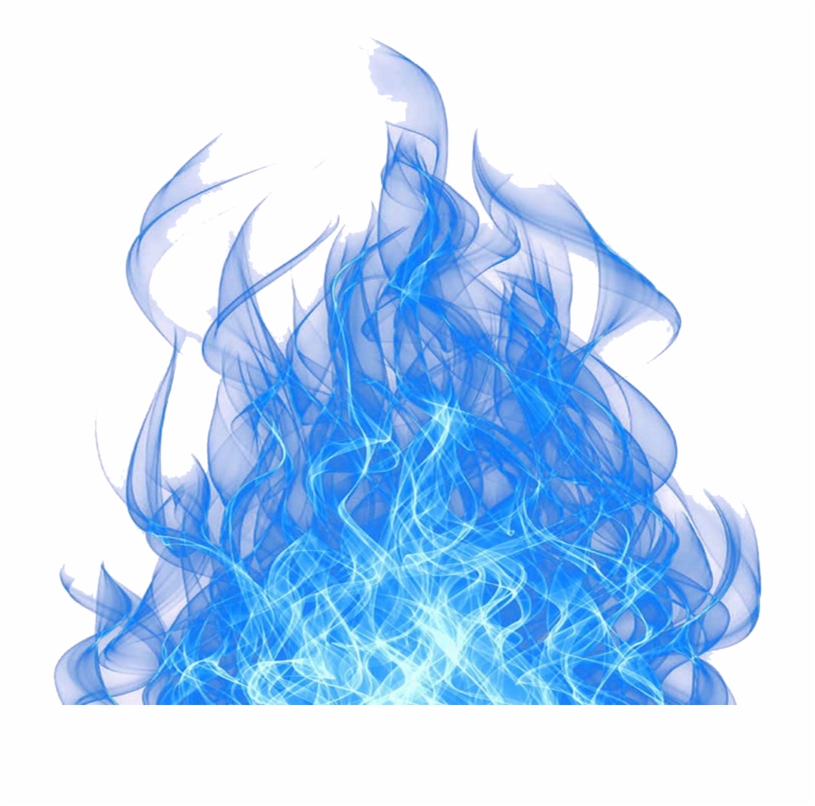 Png For Transparent Background Blue Flame