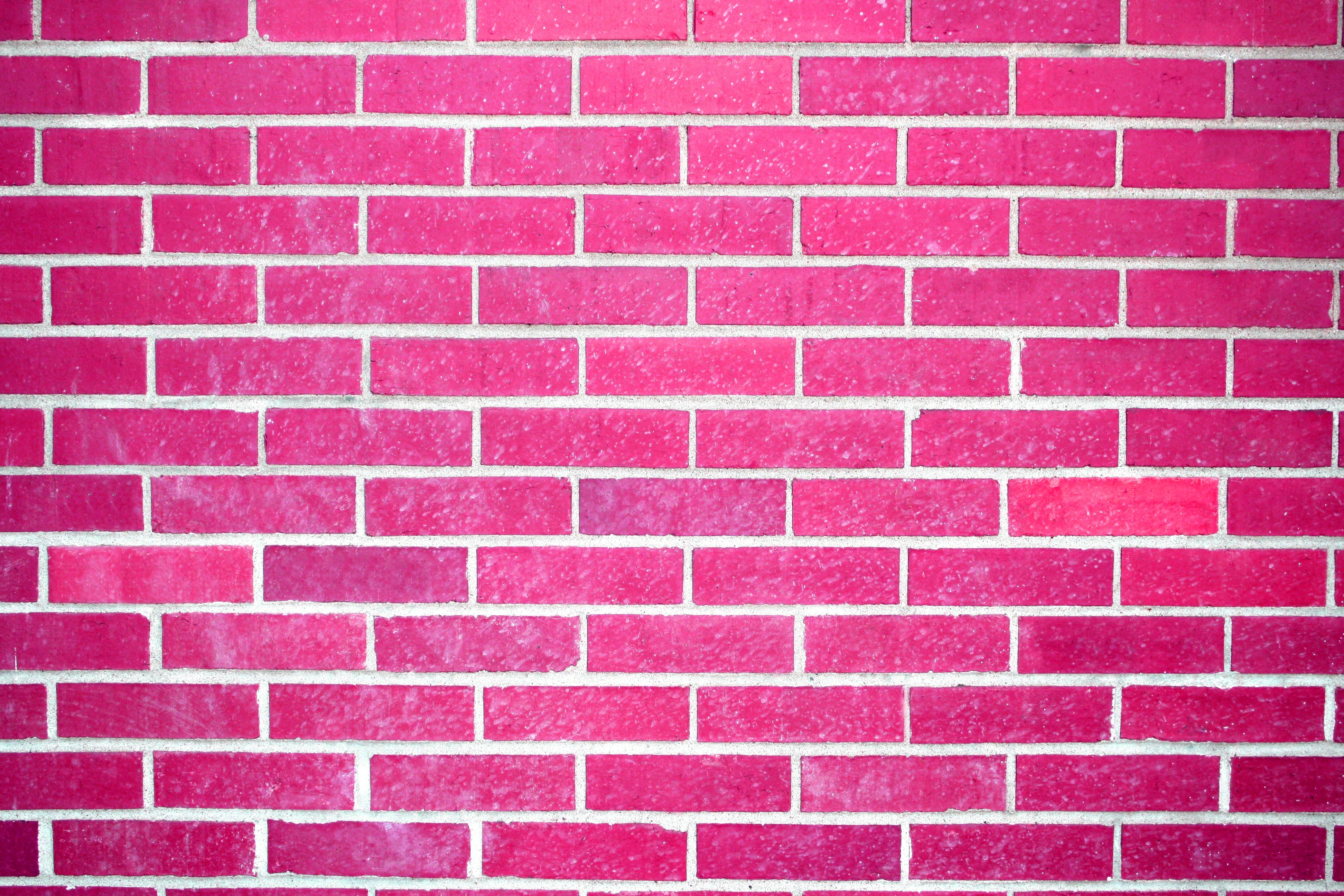 Hot Pink Brick Wall Texture Picture Photograph Photos Public