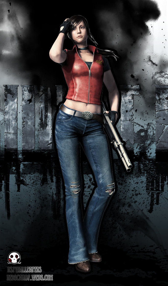 Claire Redfield Rer By redscar07