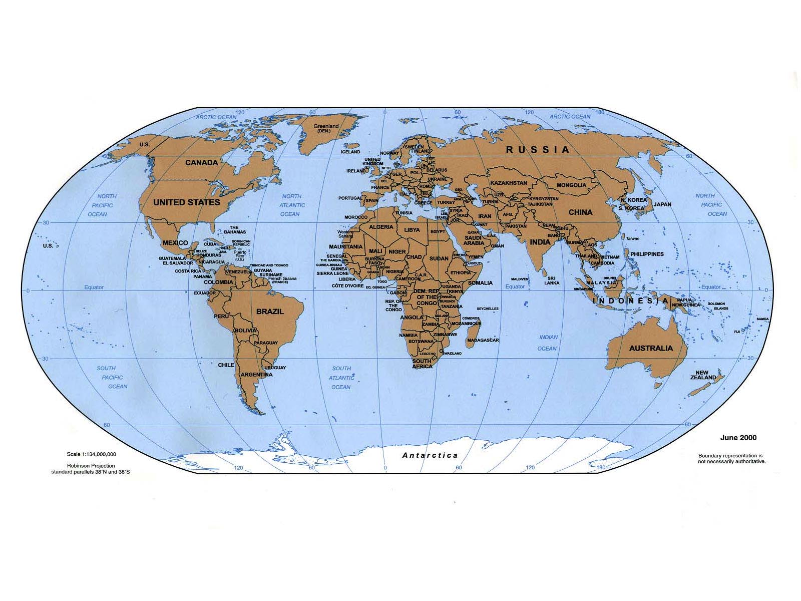 Any Good World Map Desktop Wallpaper