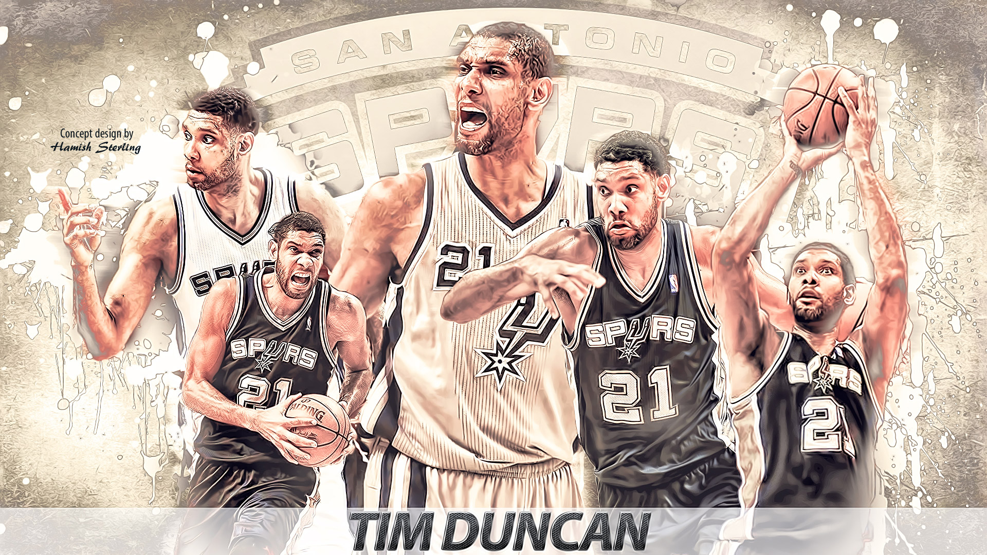Tim Duncan Retires Wallpaper Basketball