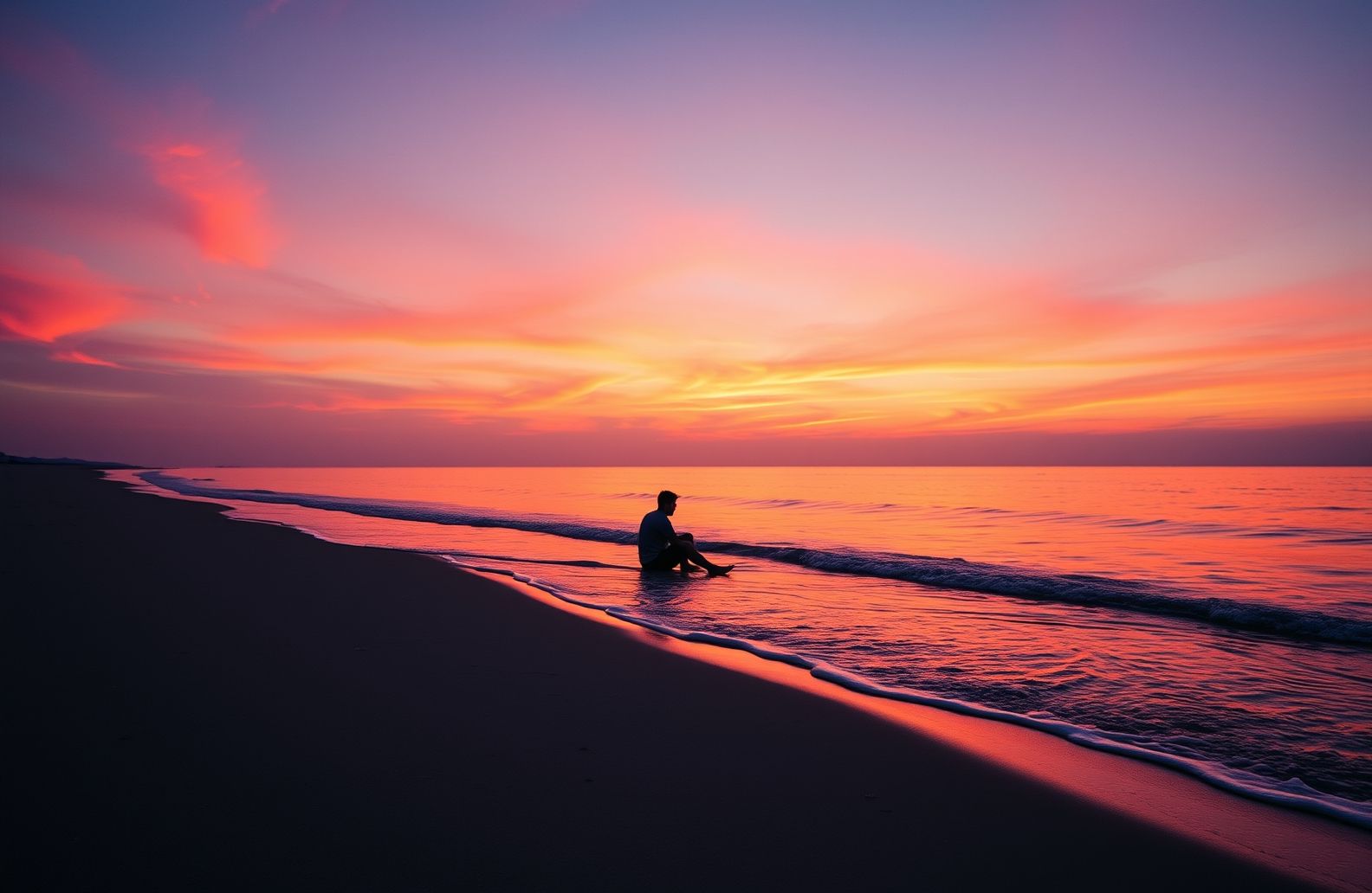 Sad Alone Wallpaper HD