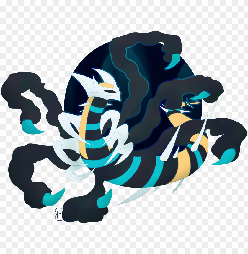 Log In To Abuse Shiny Giratina Art Png Image With