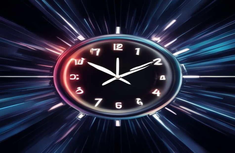 Digital Clock Wallpaper