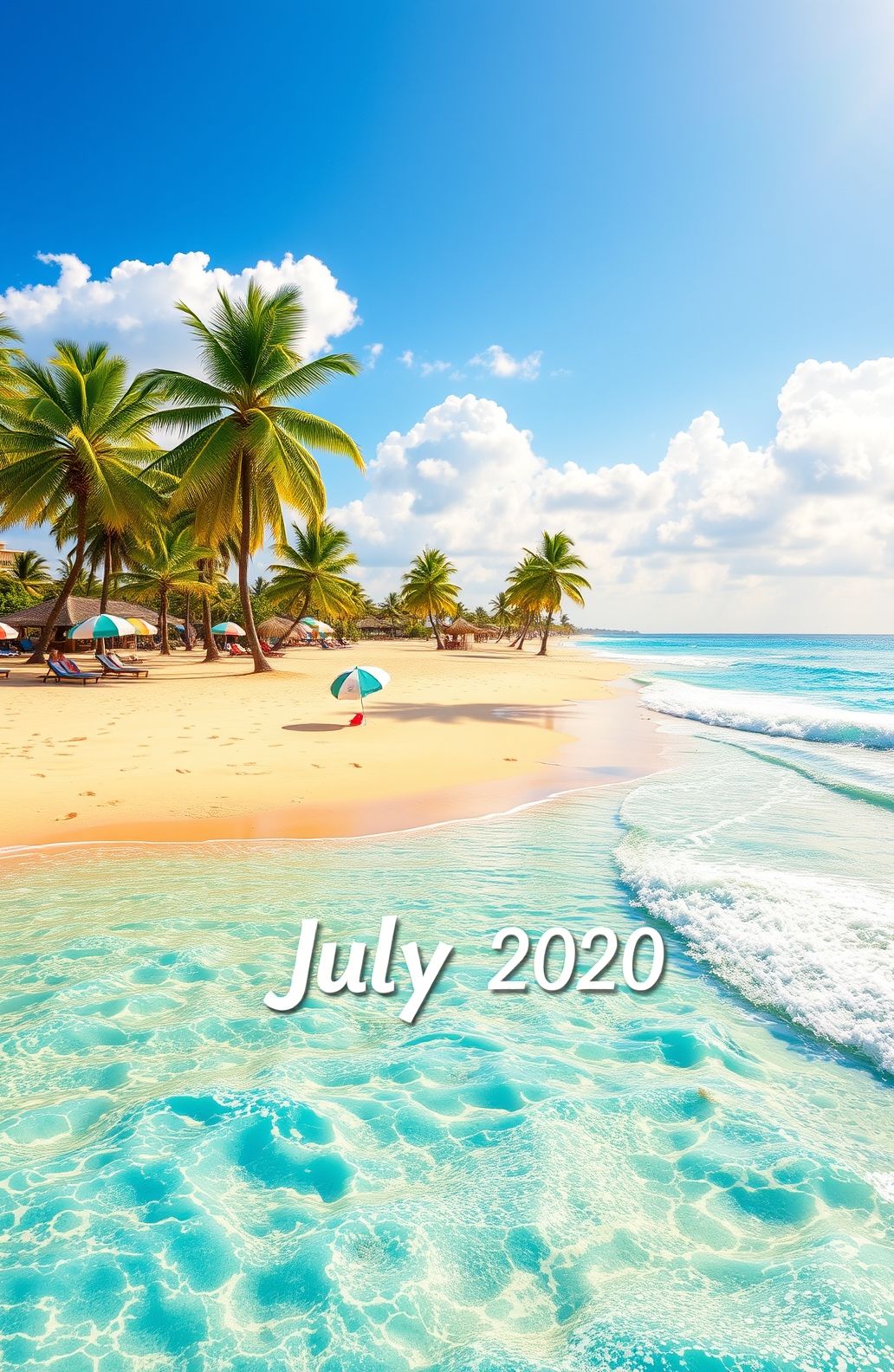 July Calendar Wallpaper