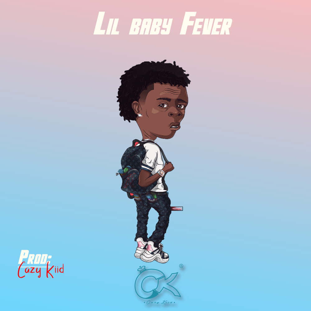 Lil Baby Cartoon Wallpaper