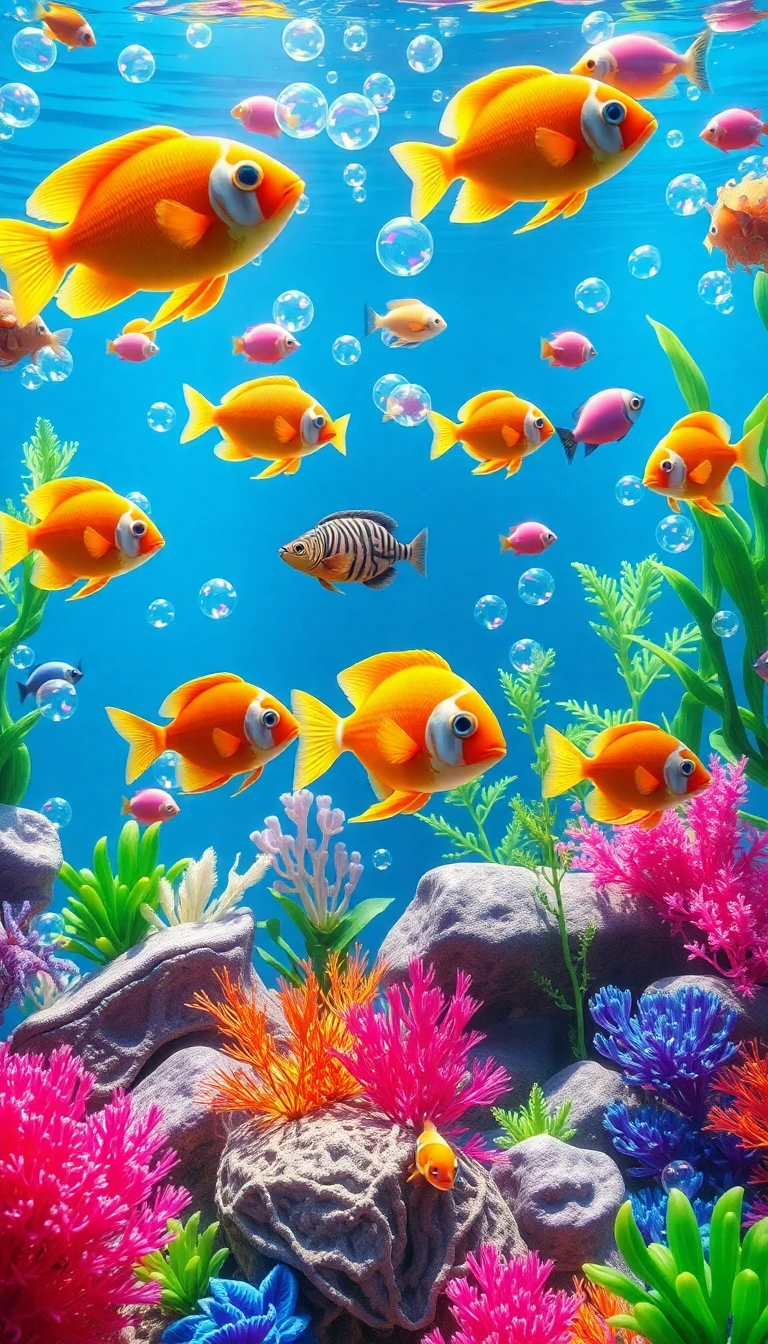 3d Aquarium Wallpaper