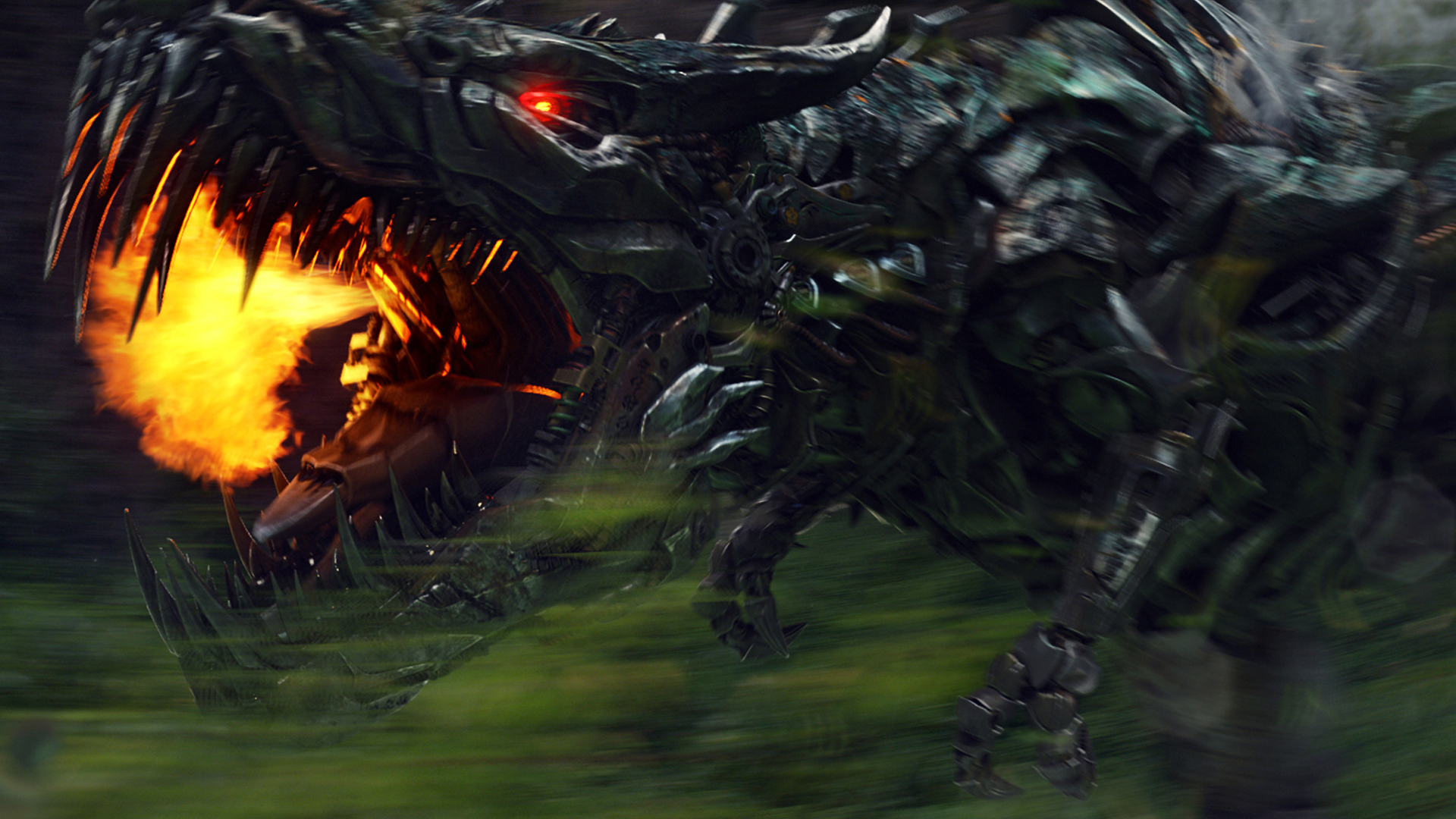 Grimlock Dinobot Transformers Age Of Extinction Movie Action