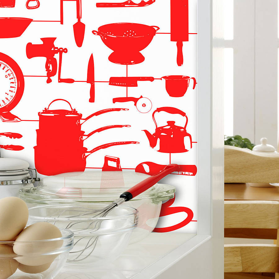 Free Airfix Kitchen Wallpaper Red By Victoria Eggs Free Airfix Kitchen Wallpaper Red By Victoria Eggs