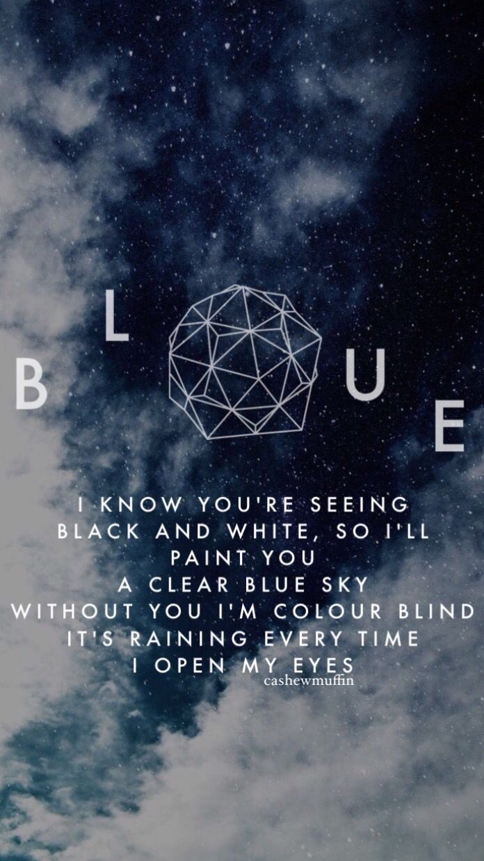 Troye Sivan Blue Lockscreen Lyrics Wallpaper Open For