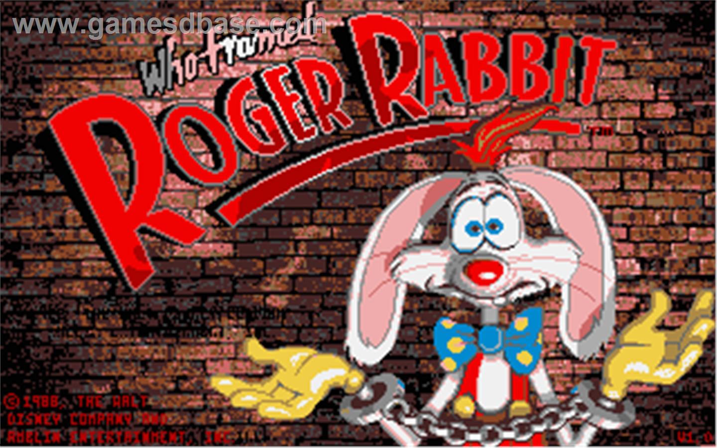 Who Framed Roger Rabbit Wallpaper Who framed roger rabbit