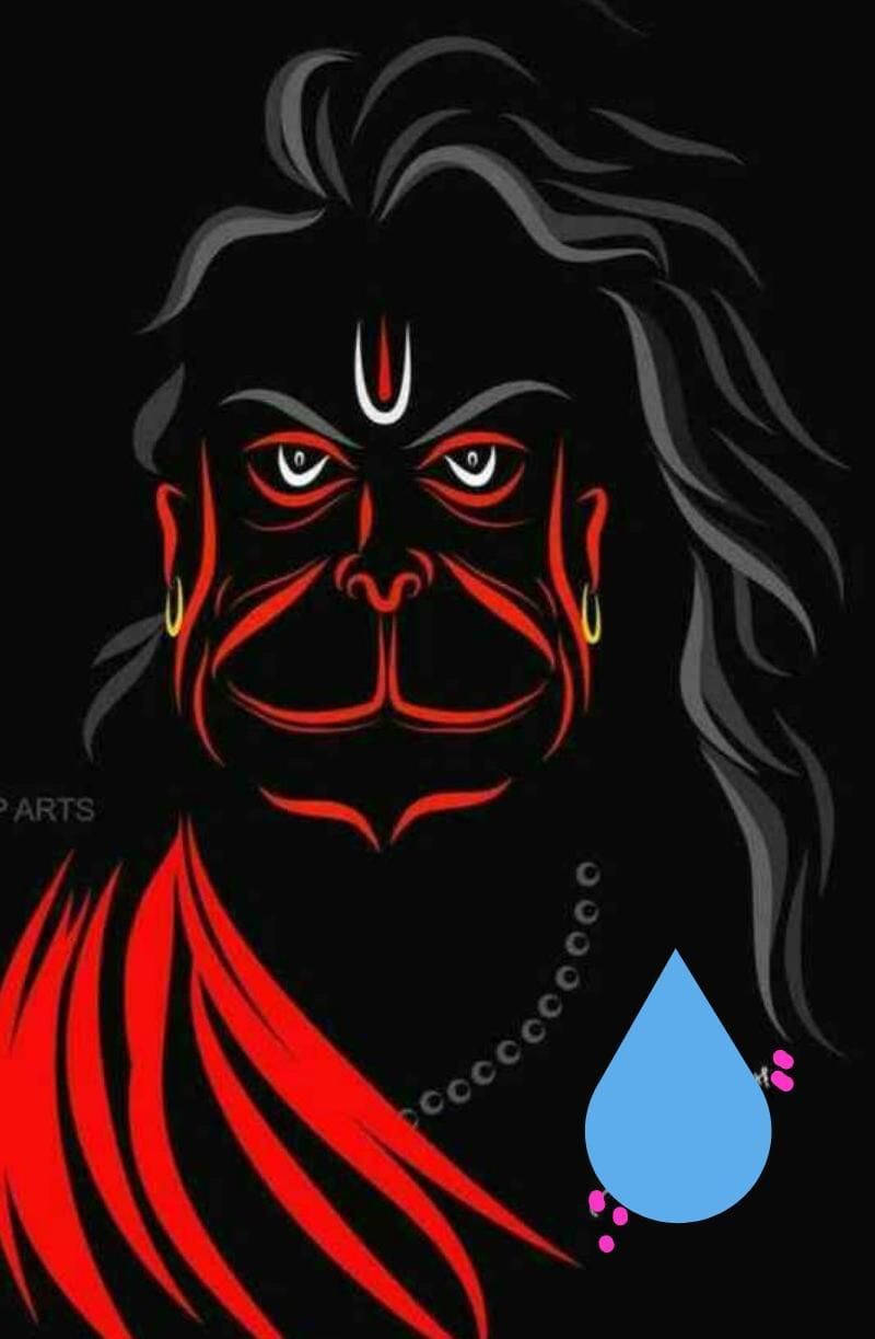 Angry Hanuman Wallpaper