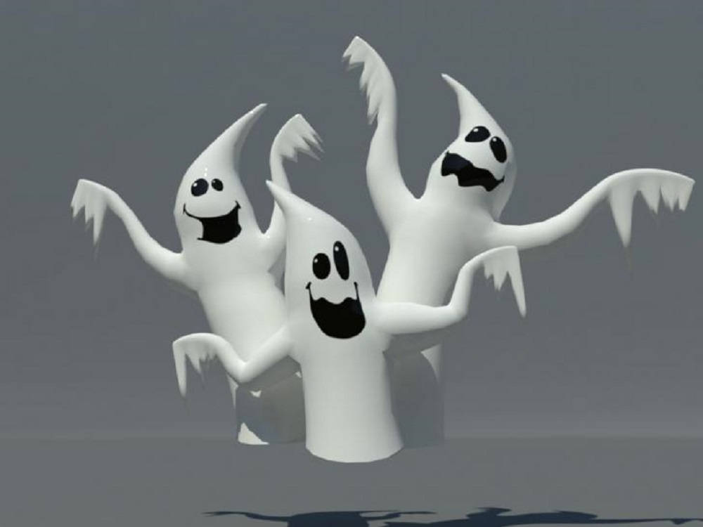 Cool 3d Ghost Wallpaper