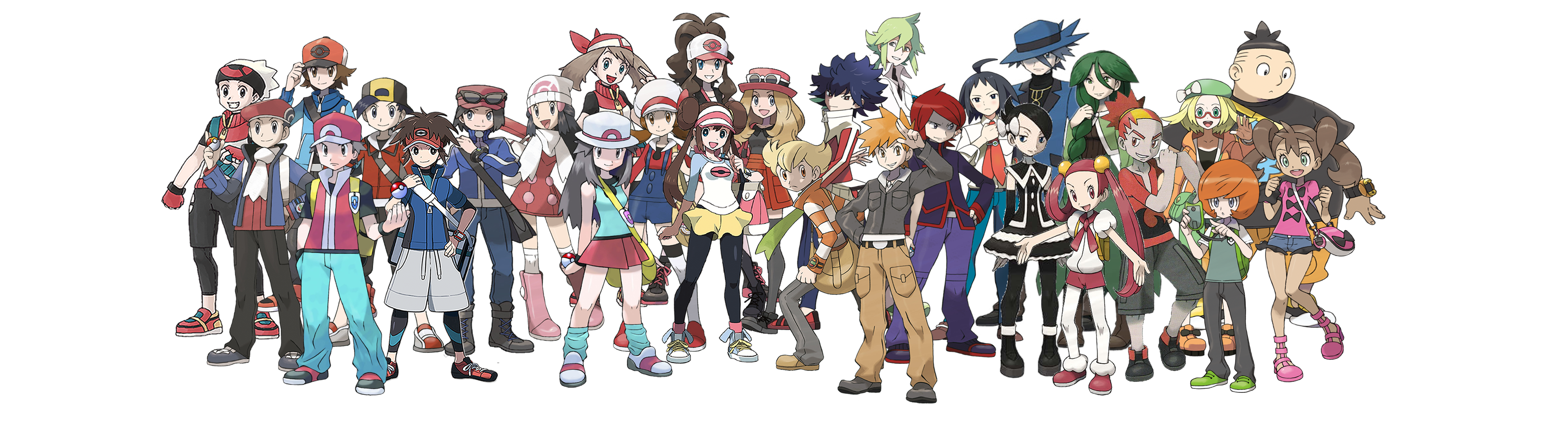 Pokemon Trainers Rivals Supporting By Nintendofandj On