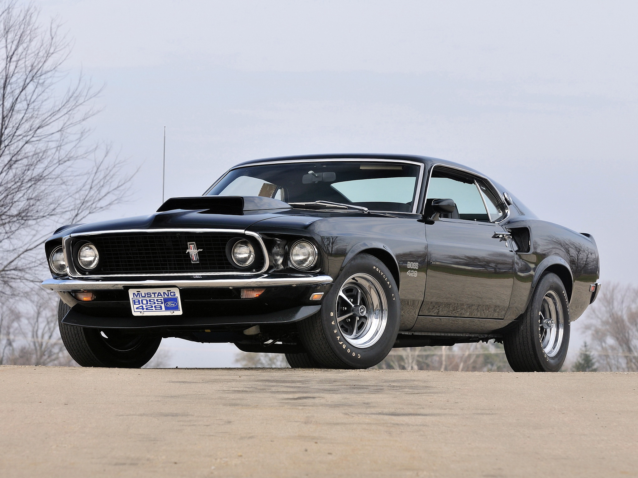 Mustang Boss Ford Muscle Classic V Wallpaper Background