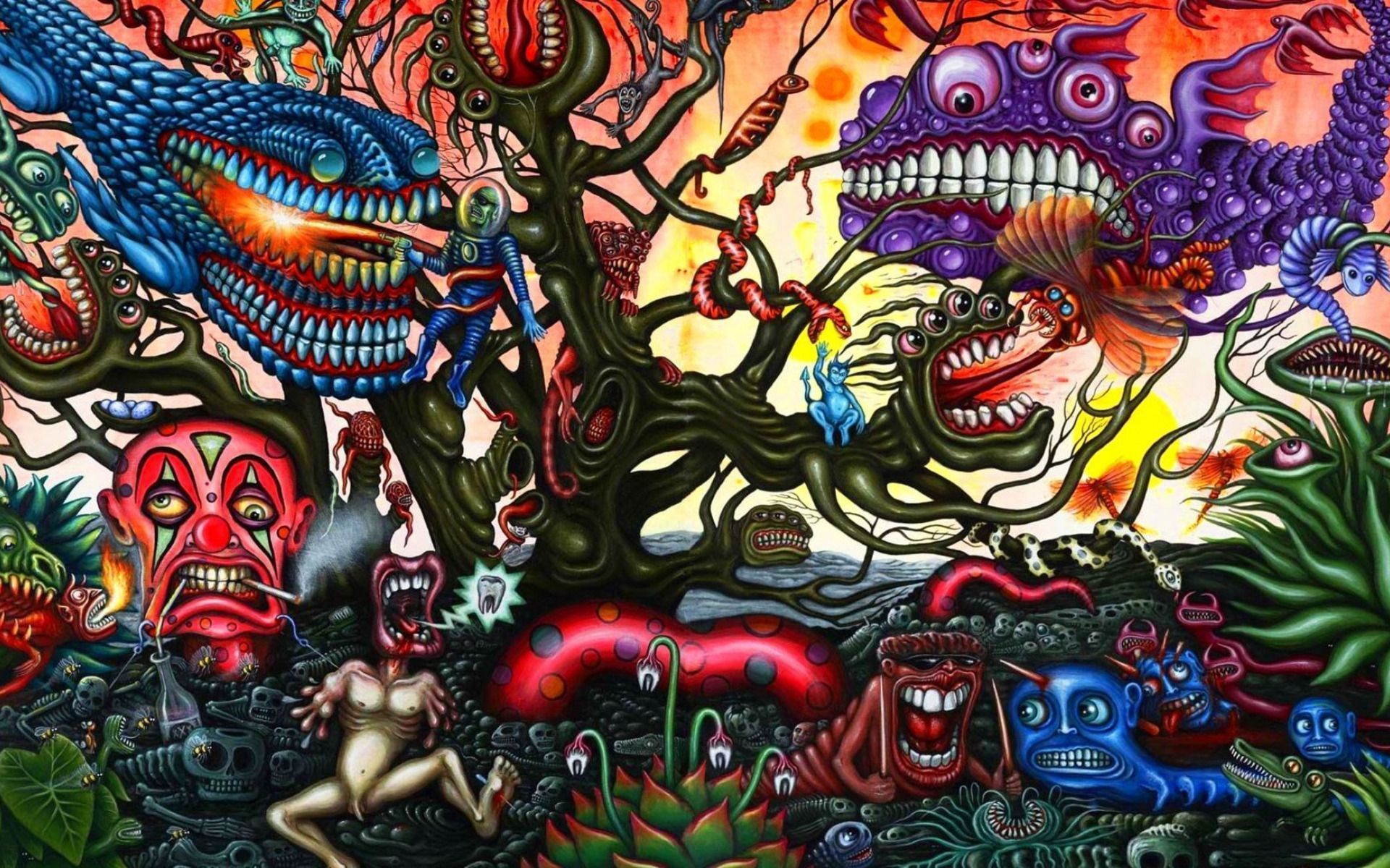 Trippy Wallpaper By Chrillemann91