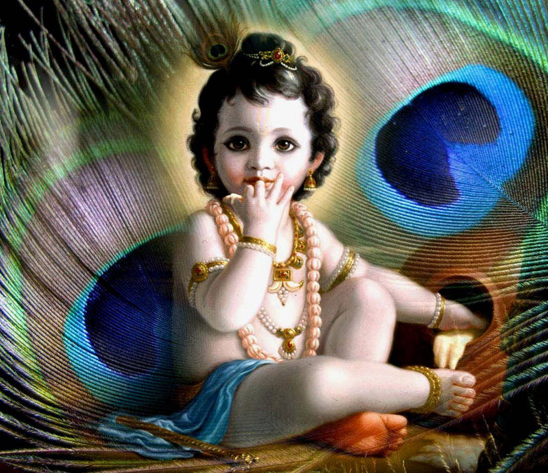 Little Krishna Wallpaper