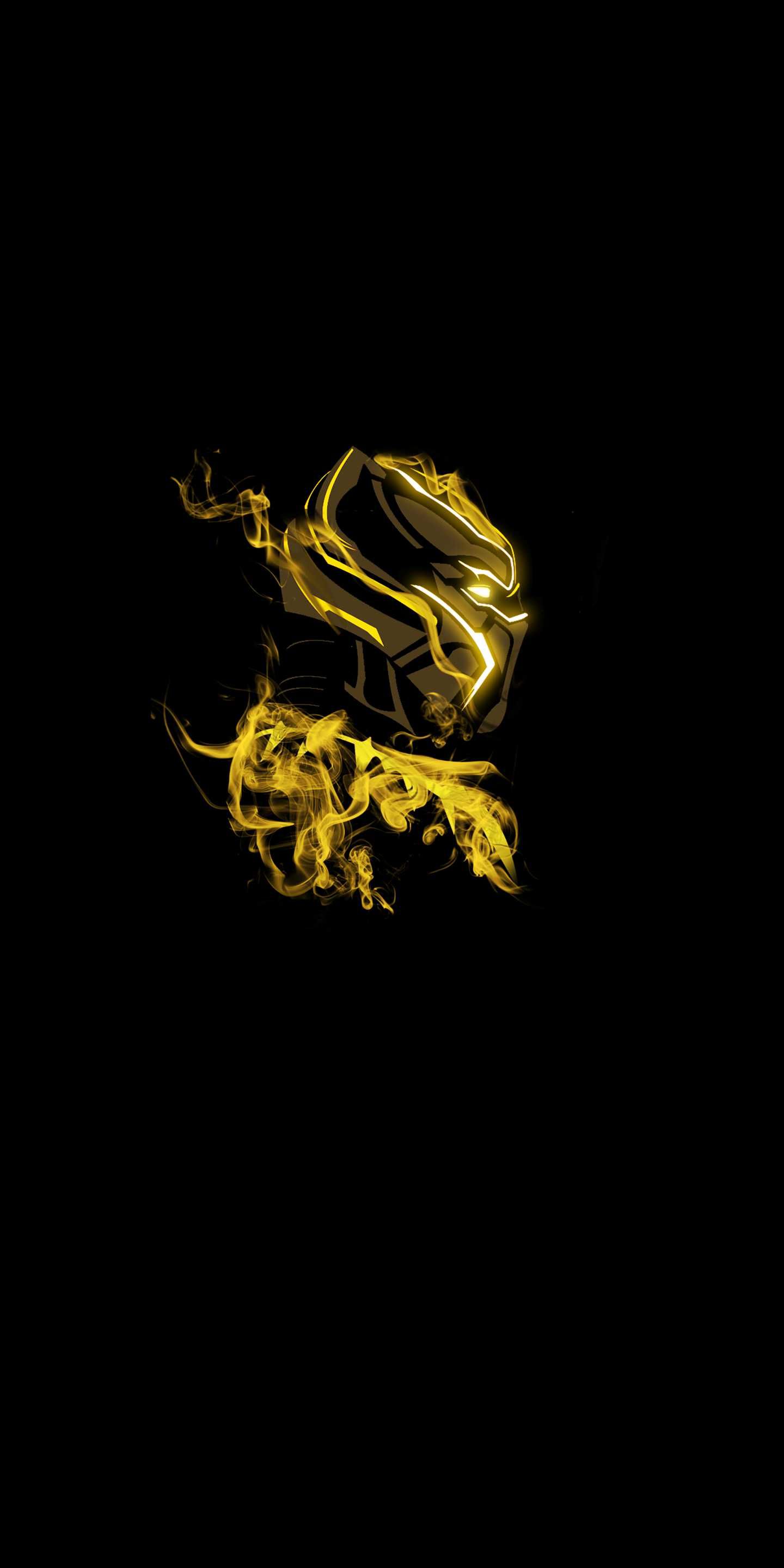 Killmonger Smoke iPhone Wallpaper Marvel