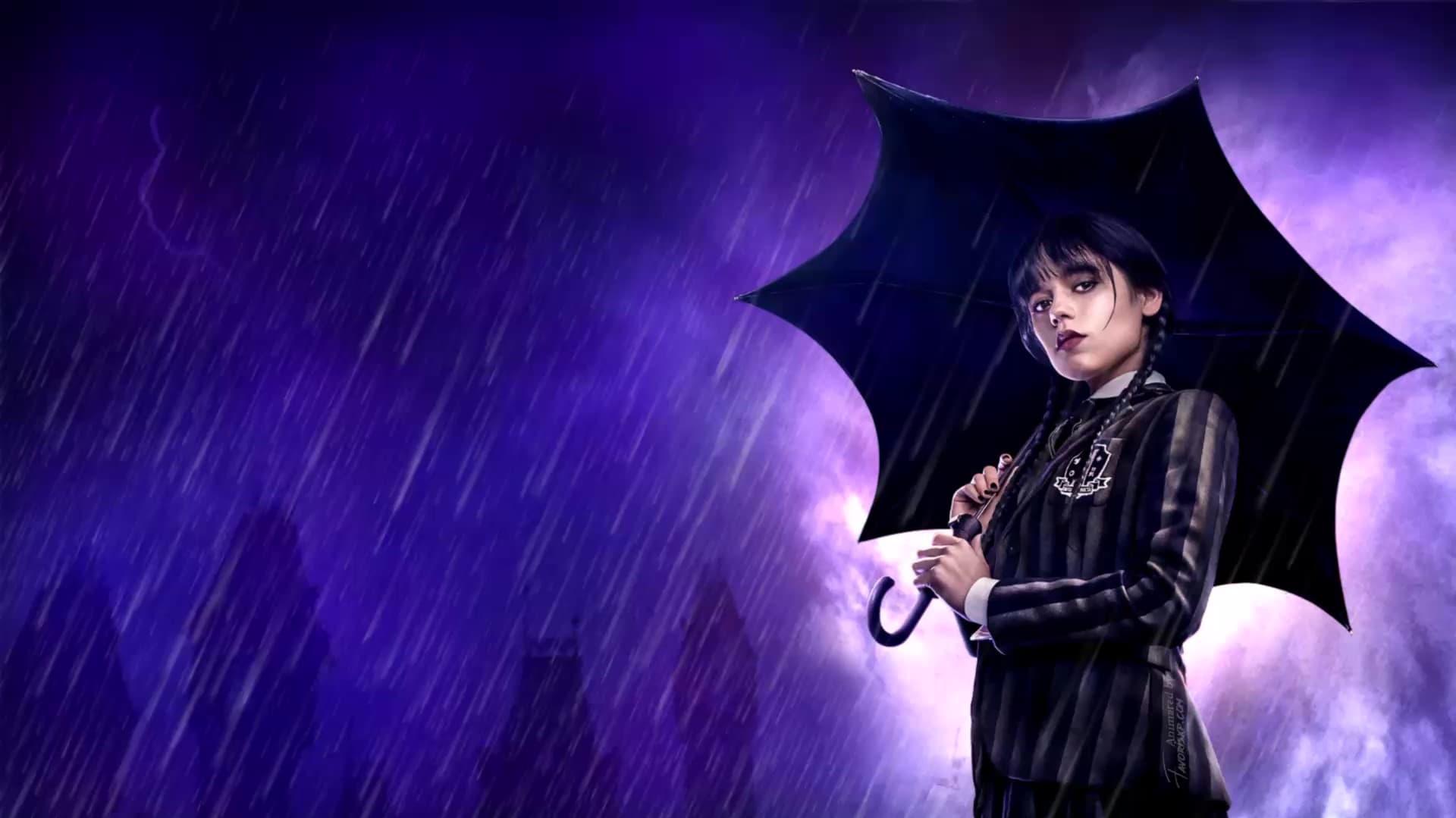 Wednesday Addams Flix Animated Wallpaper By Favorisxp On