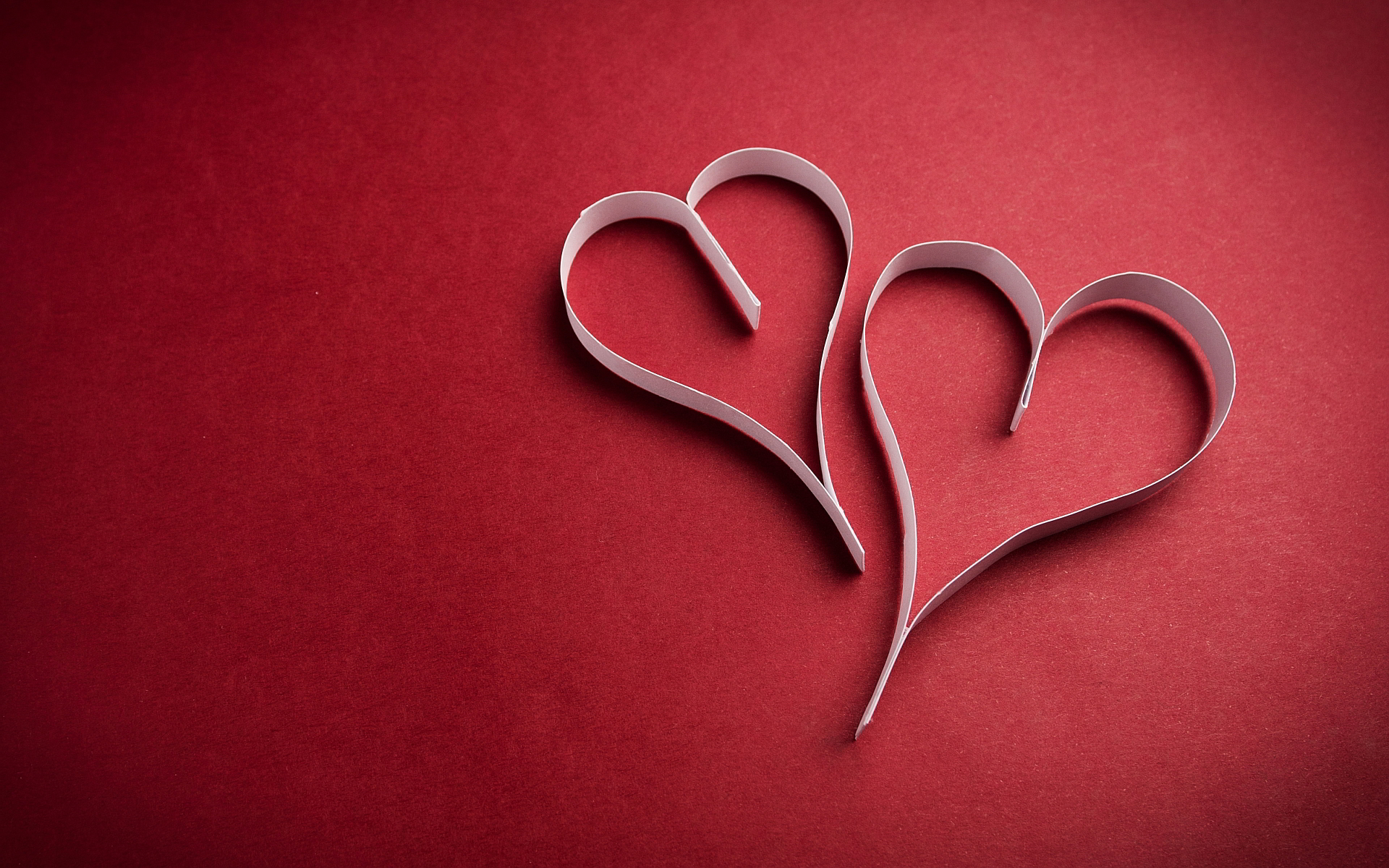 Paper Heart Cool Red Wallpaper 123mobilewallpaper
