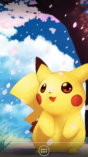 Bigger Pokemon Pikachu Livewallpaper For Android Screenshot