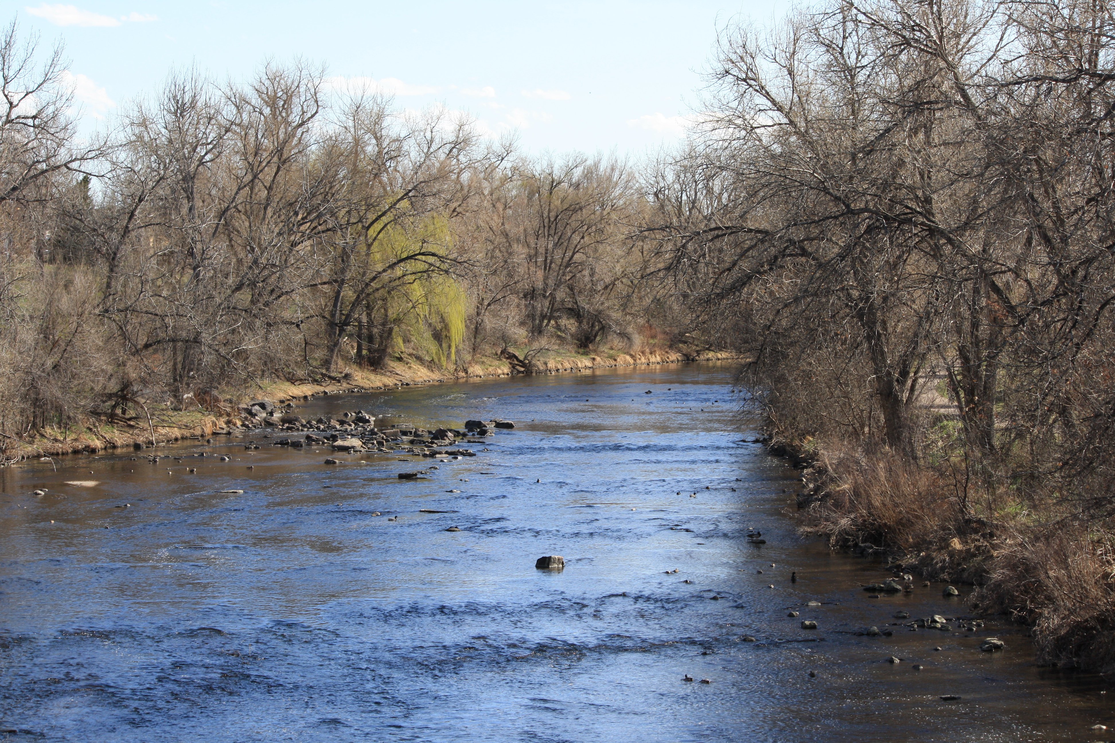River in Early Spring   Free High Resolution Photo   Dimensions 3888