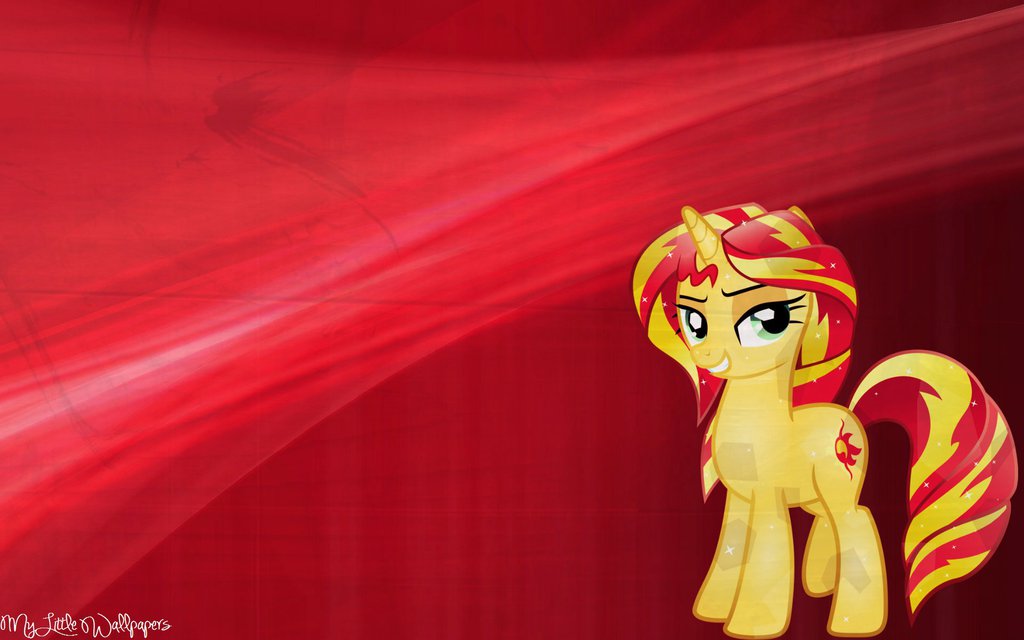 Sunset Shimmer Crystal Pony Wallpaper By Xxstrawberry Rosexx On
