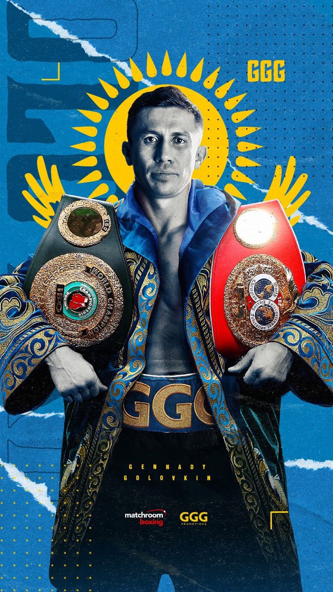 Golovkin S Boxing Style Sports Illustrations Art Posters