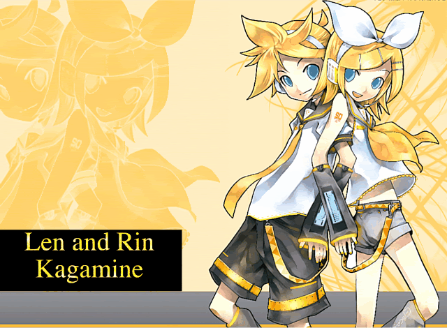 Wallpaper Rin And Len