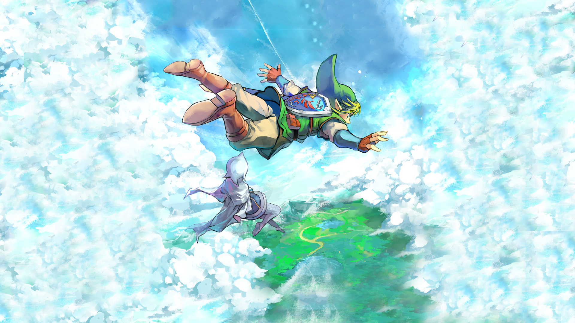 The Legend Of Zelda Skyward Sword Full HD Wallpaper And