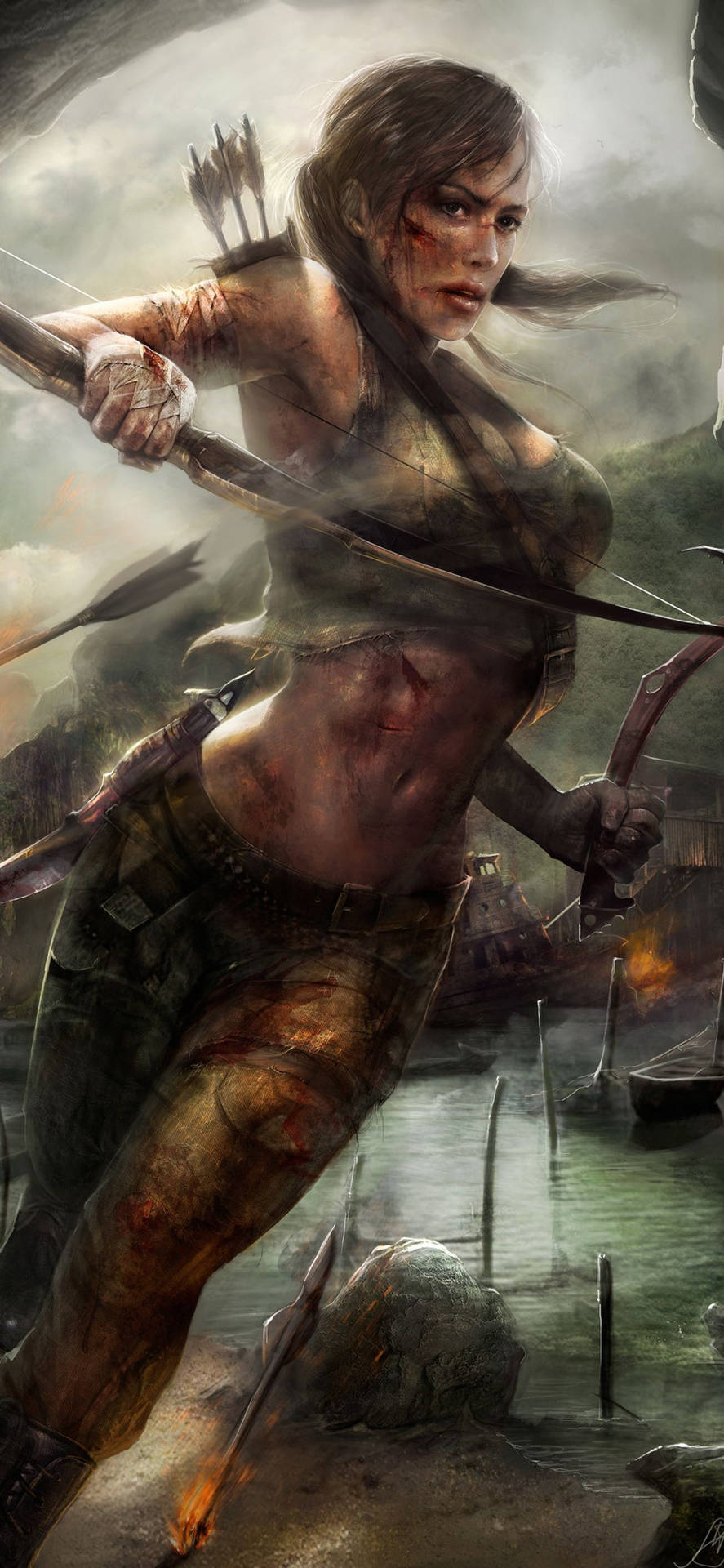 Tomb Raider iPhone Wallpaper