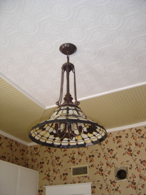 Paintable Pressed Tin Wallpaper On Ceiling Traditional Paper Walls