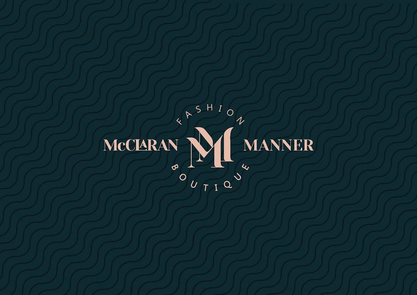 Mcclaran Manner Fashion Boutique Brand Identity Design On