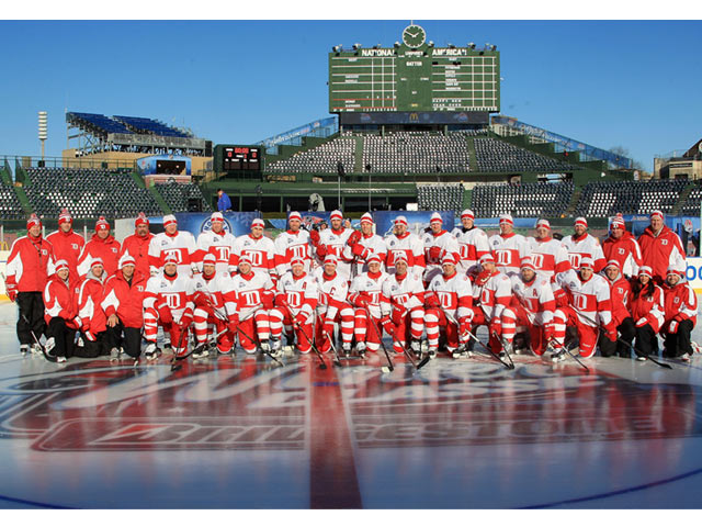 Winter Classic Team Poster Night On Feb Detroit Red Wings News
