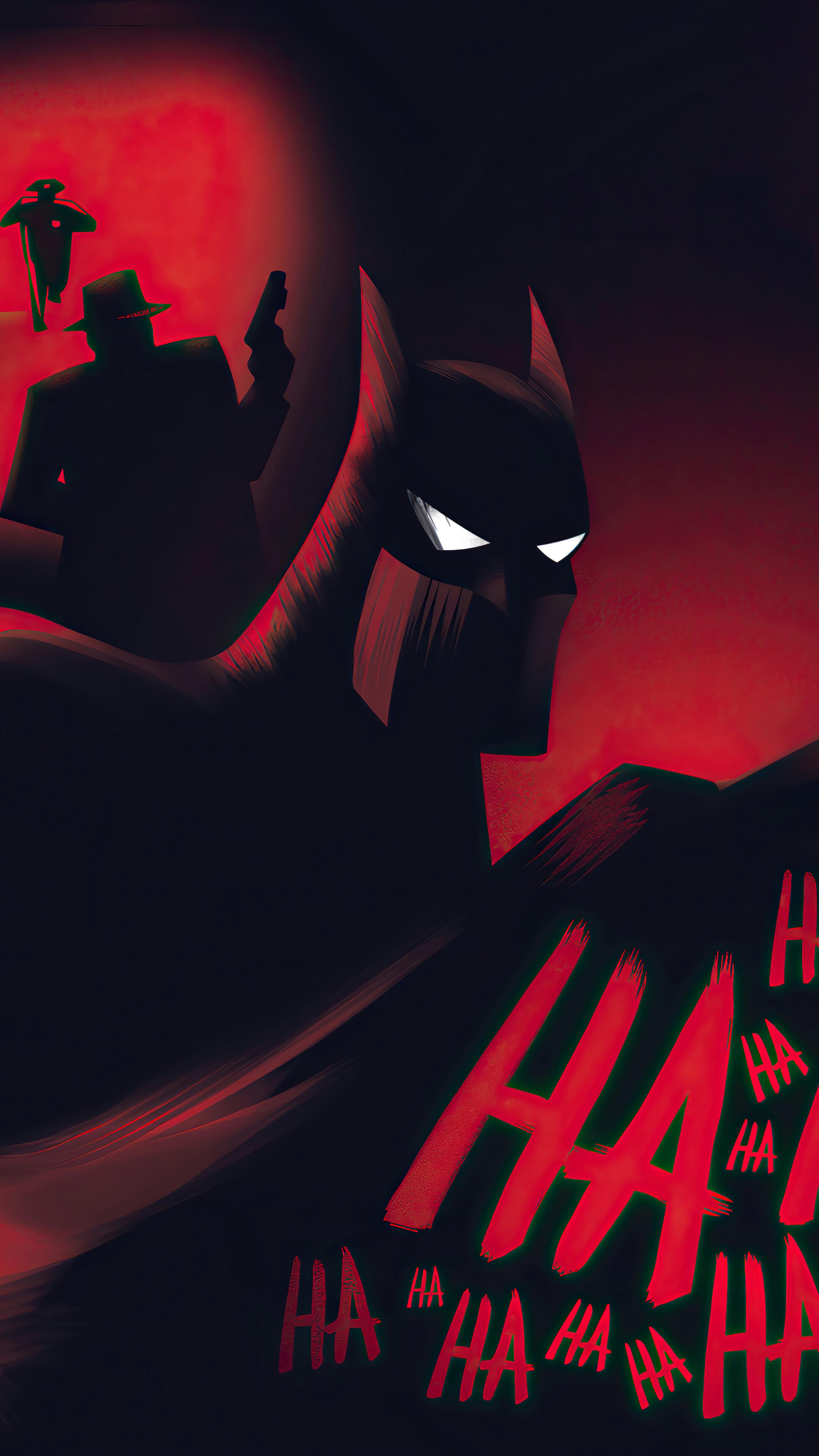 Batman Joker Animated Series 4k Wallpaper