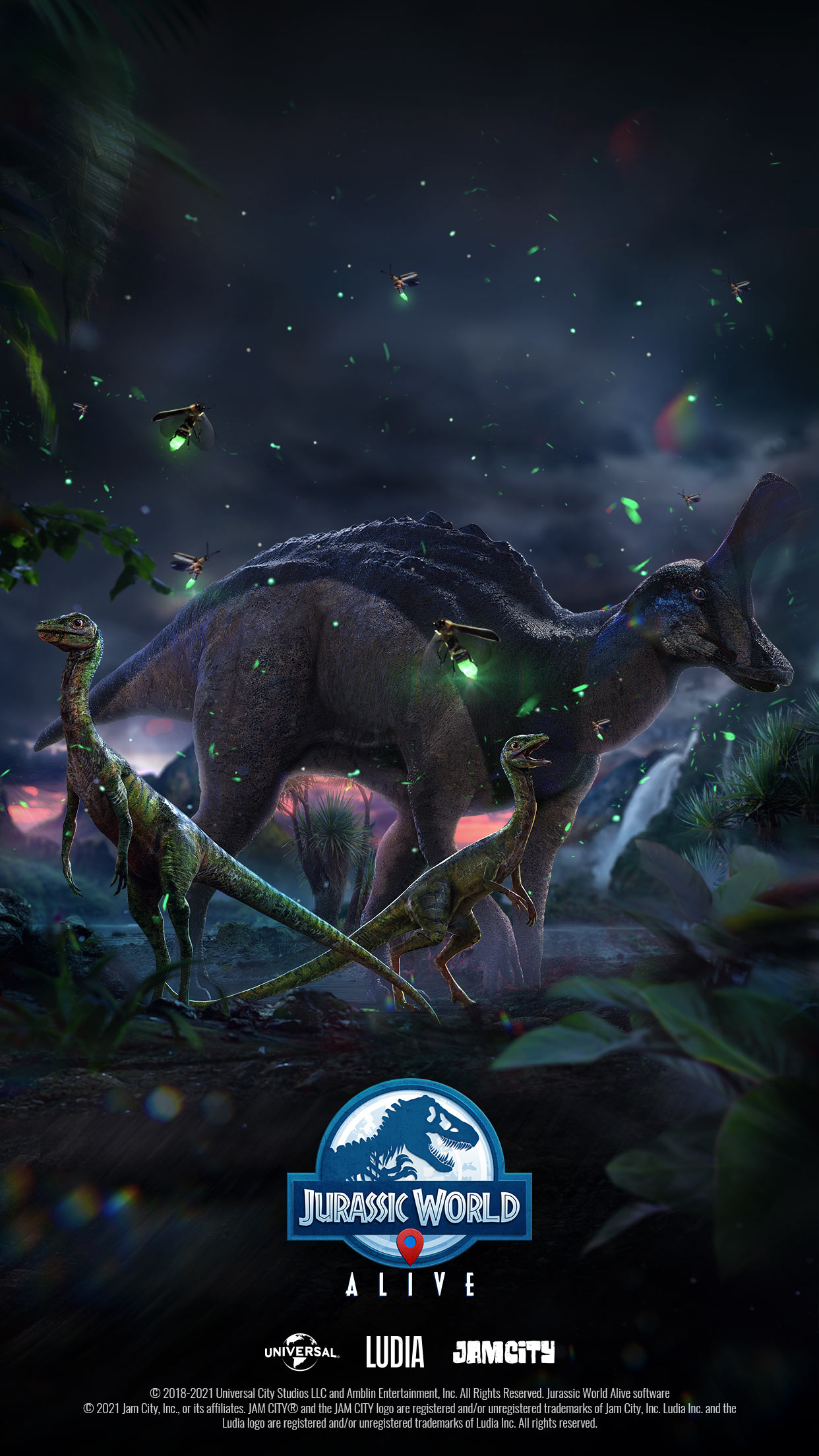 Jurassic World Alive Wallpaper Splashscreens